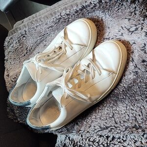 G Brown Canvas Shoes